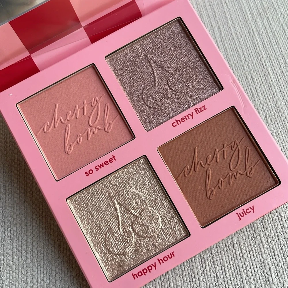Ciaté London Cherry Bomb Blush and Highlighter Palette